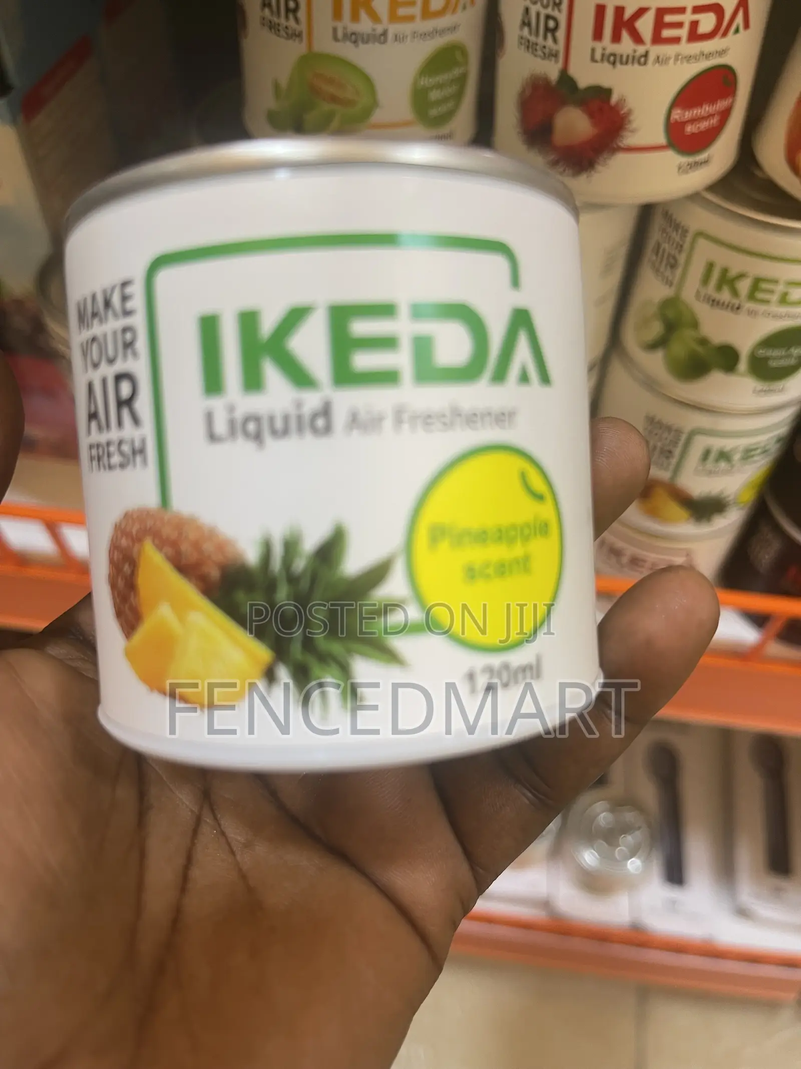 IKEDA Liquid Air Freshener Pineapple Scent 120ml