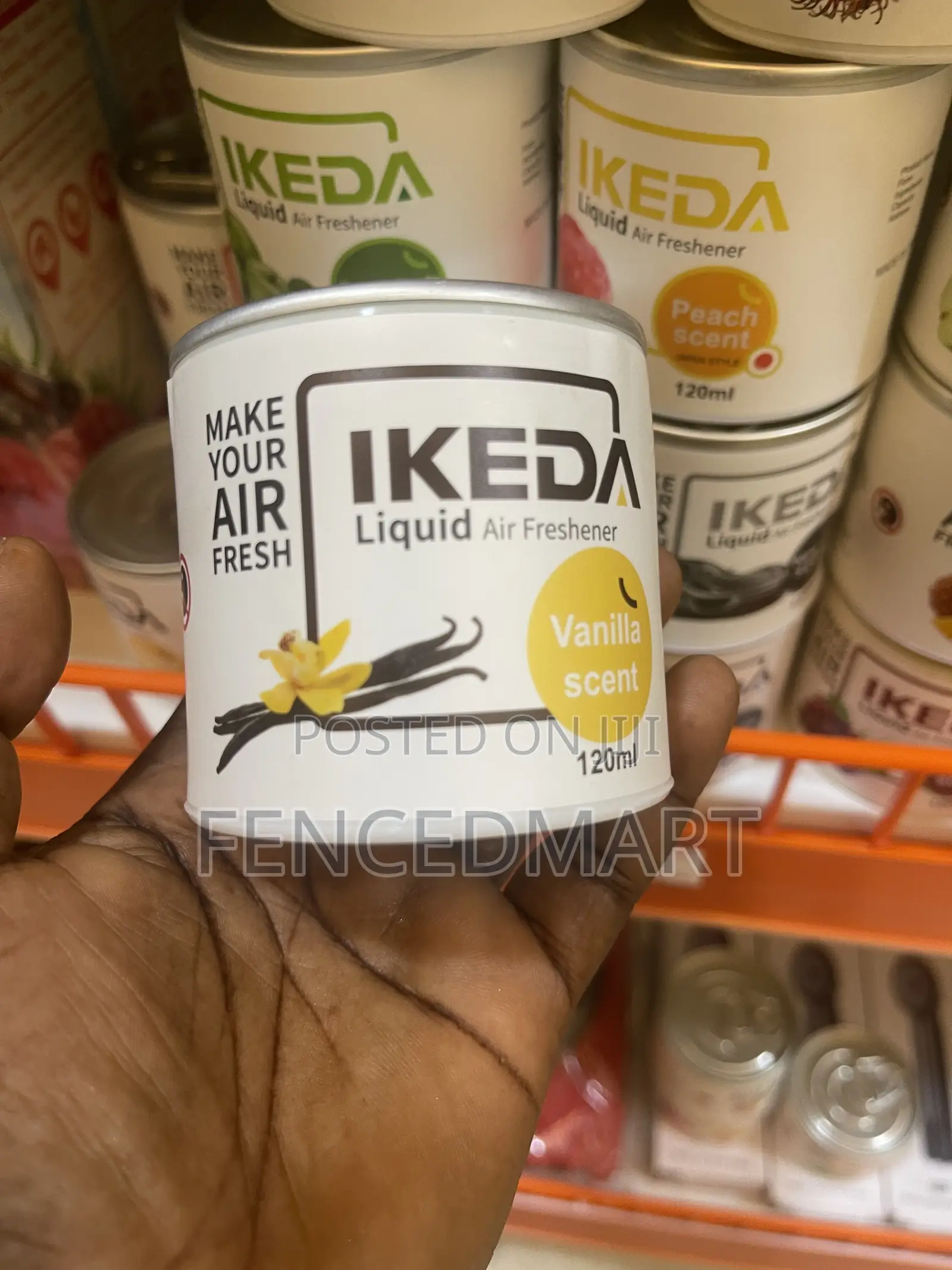 IKEDA Liquid Air Freshener Vanilla Scent 120ml
