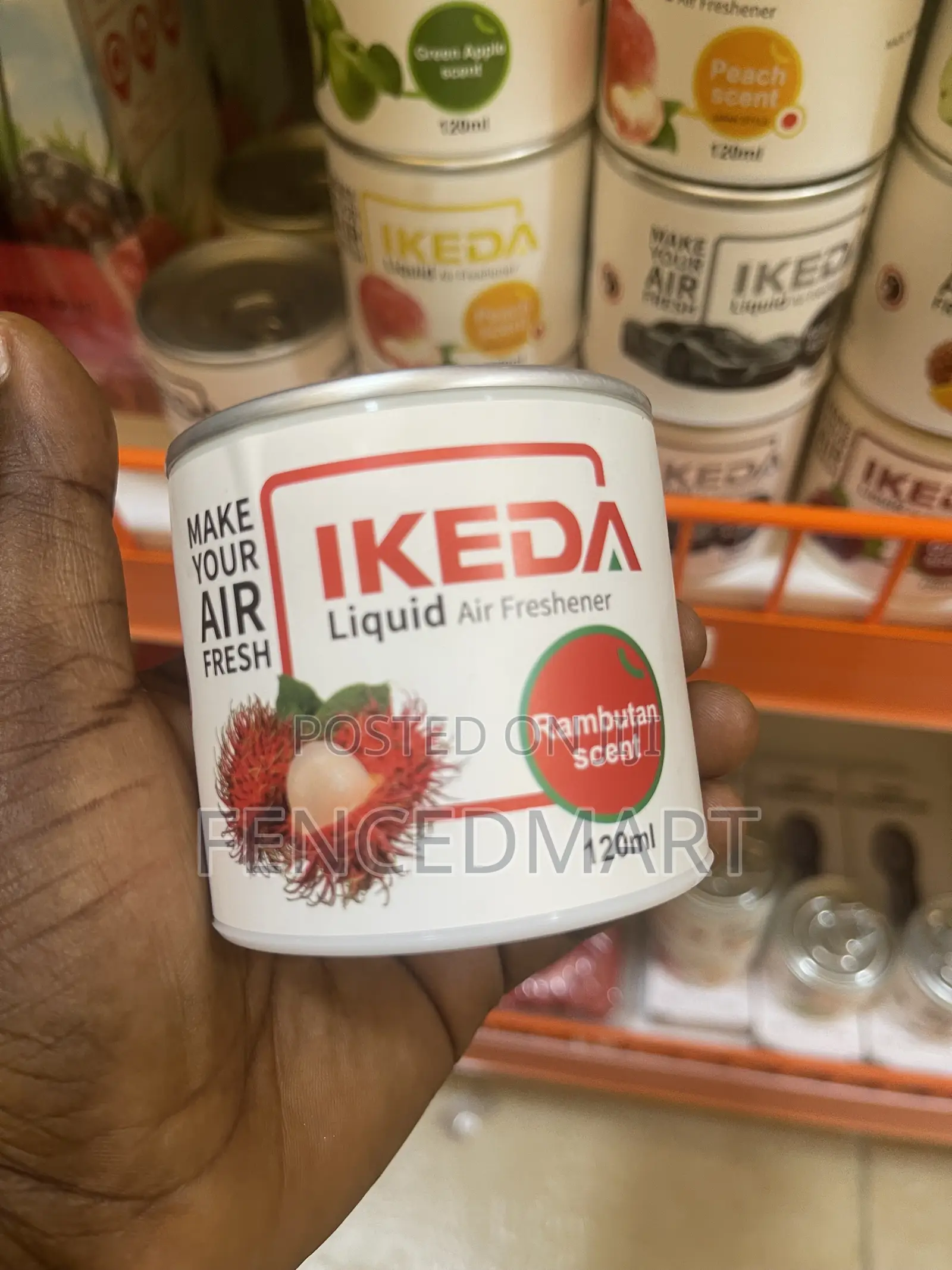 IKEDA Liquid Air Freshener Rambutan Scent 120ml
