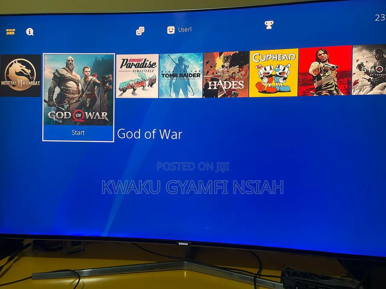 Ps4 Slim Jailbreak + 15 Games + 1 Controller