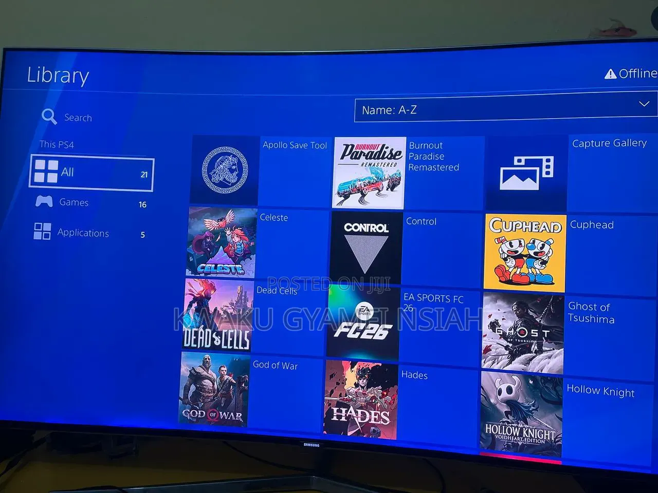 Ps4 Slim Jailbreak + 15 Games + 1 Controller
