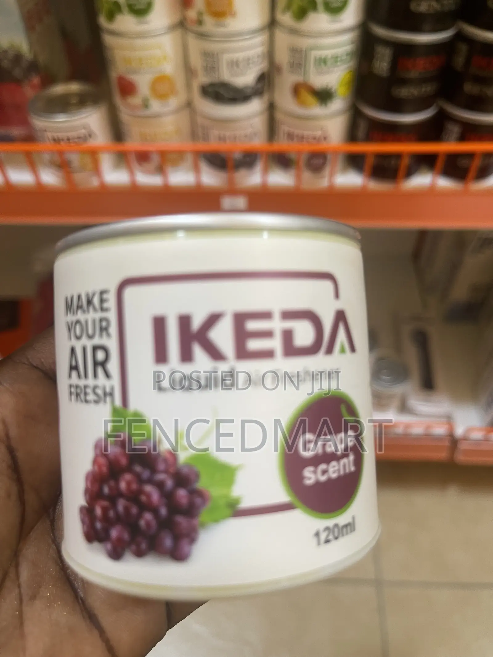 IKEDA Liquid Air Freshener Grape Scent 120ml