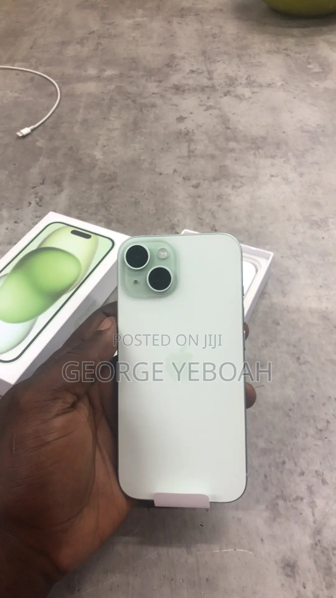 New Apple iPhone 15 128 GB Green