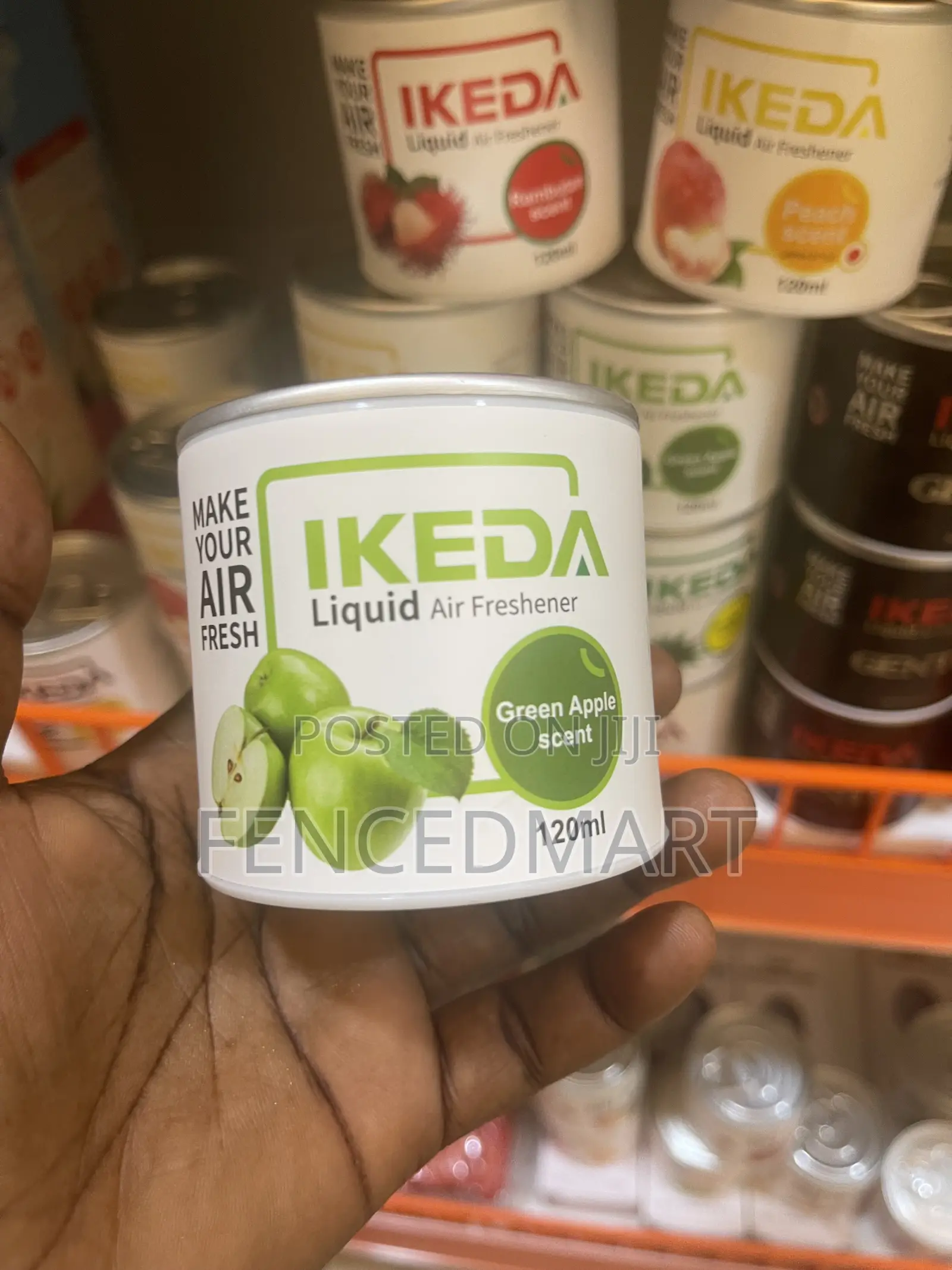 IKEDA Liquid Air Freshener Green Apple Scent 120ml
