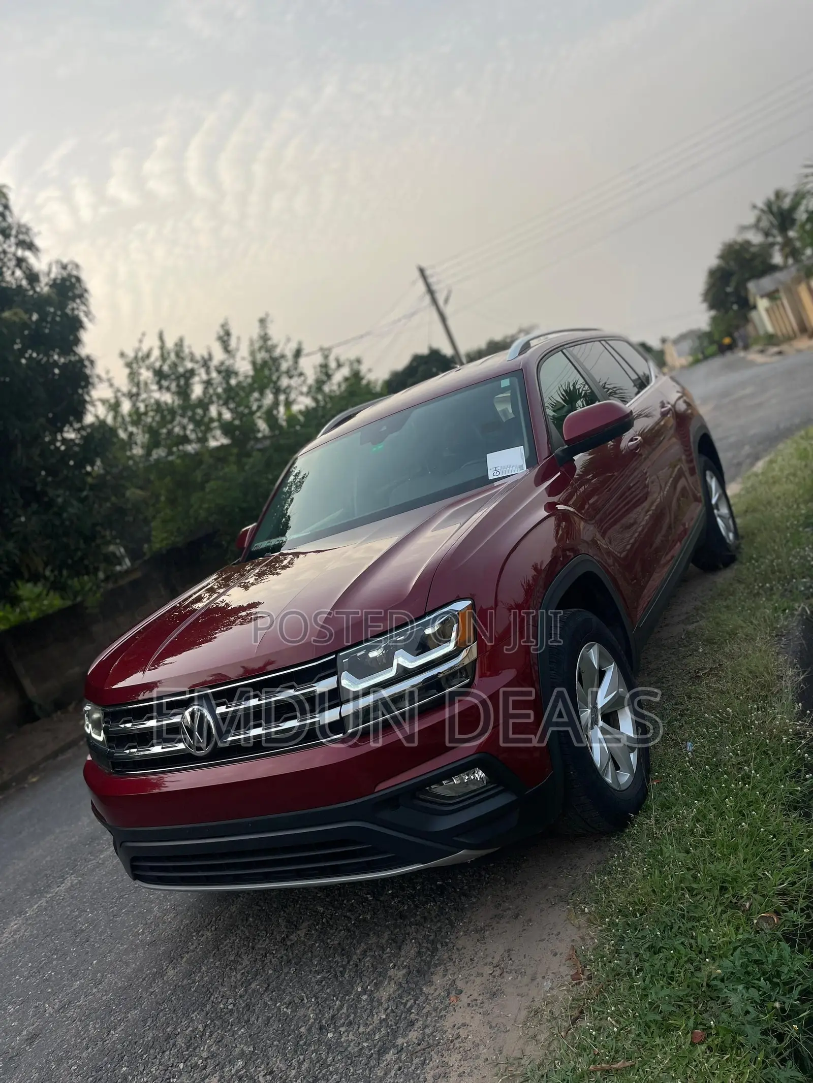 Volkswagen Atlas SE V6 2018 Red