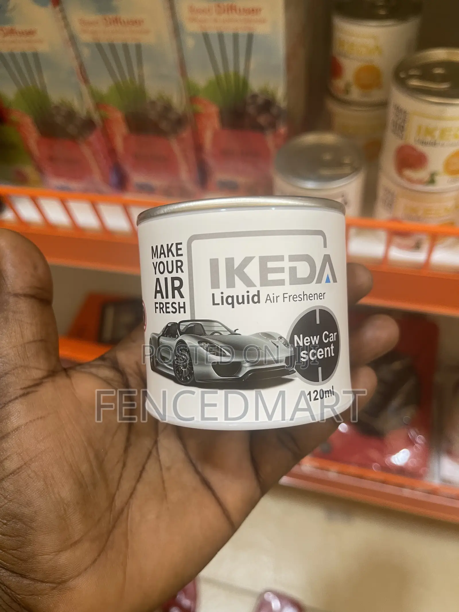 IKEDA Liquid Air Freshener New Car Scent 120ml