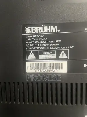 55-Inch Bruhm Smart TV – Excellent Condition (Moving Out Sale)