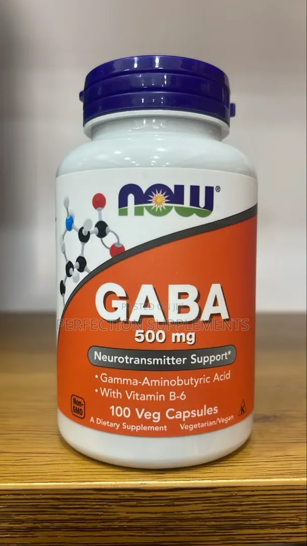 GABA 500 Mg Veg Capsules Neurotransmitter Support*