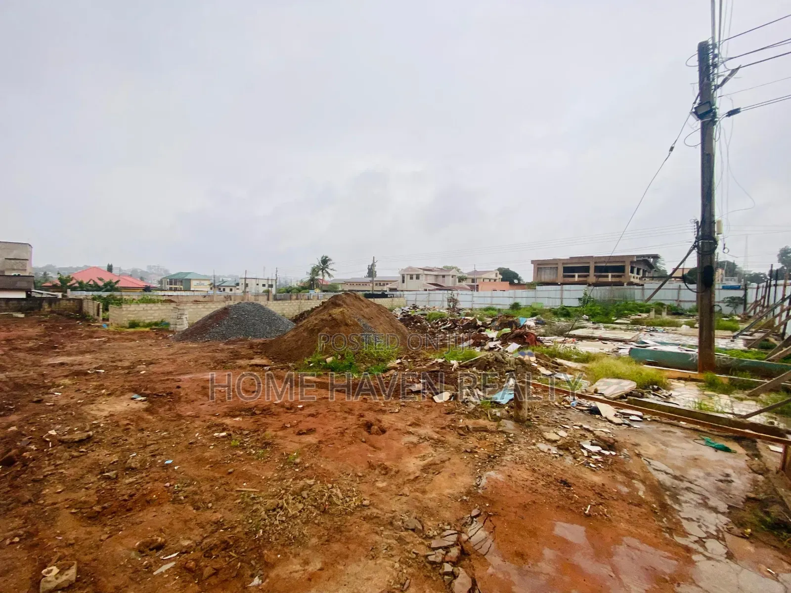Roadside One PLOT for SALE at Abelemkpe