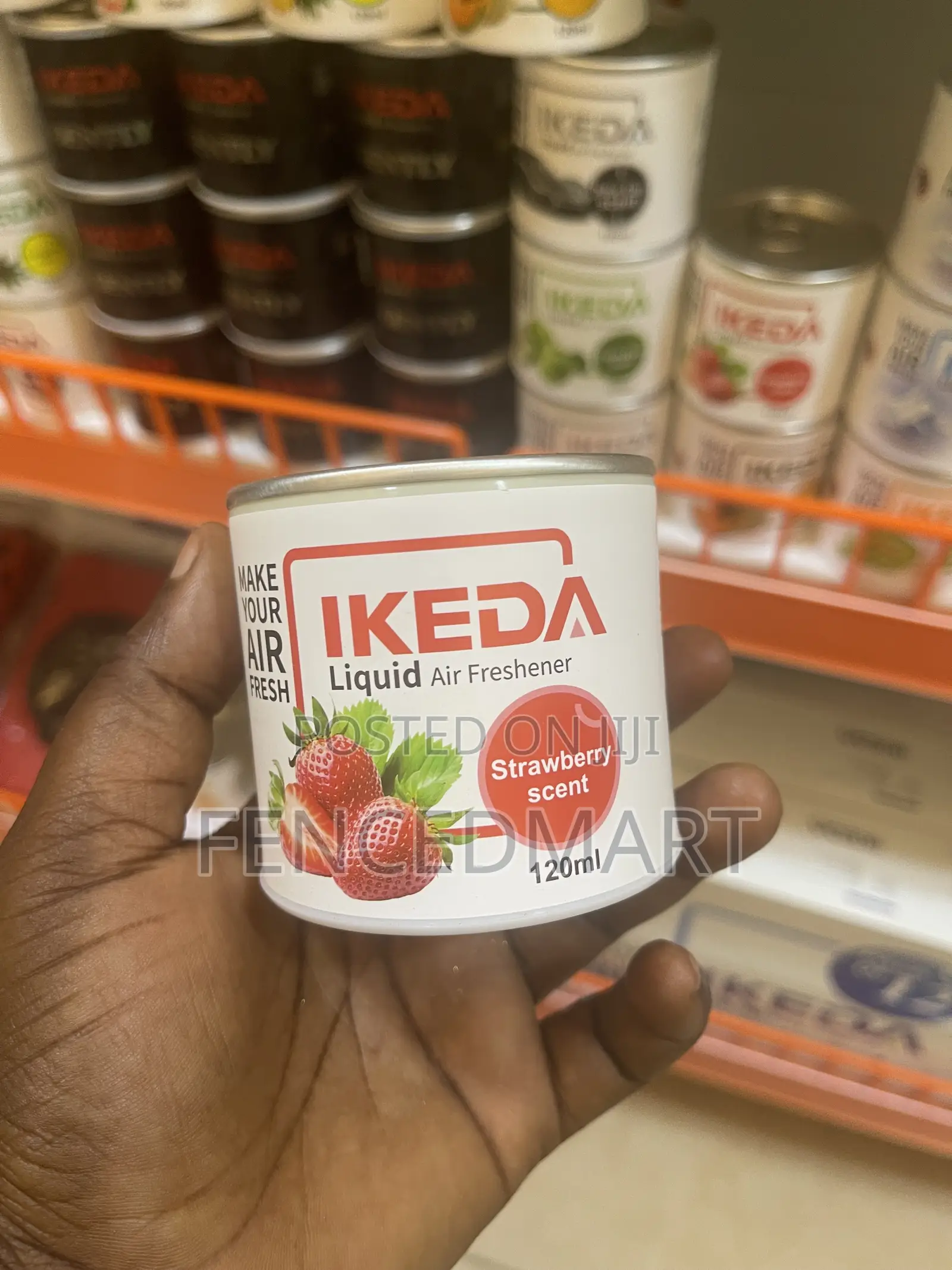 IKEDA Liquid Air Freshener Strawberry Scent 120ml