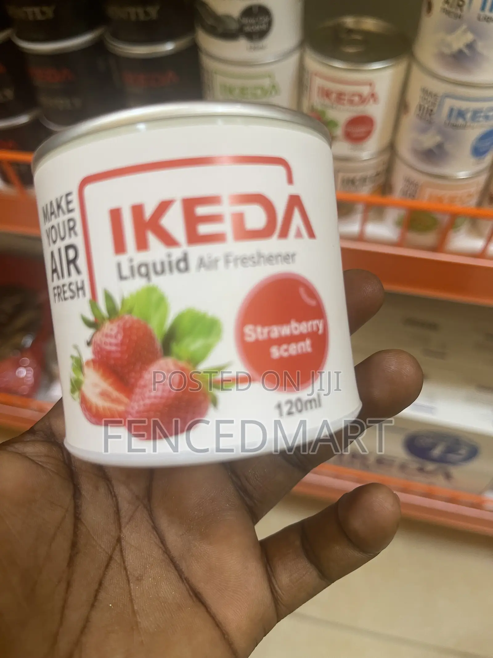 IKEDA Liquid Air Freshener Strawberry Scent 120ml