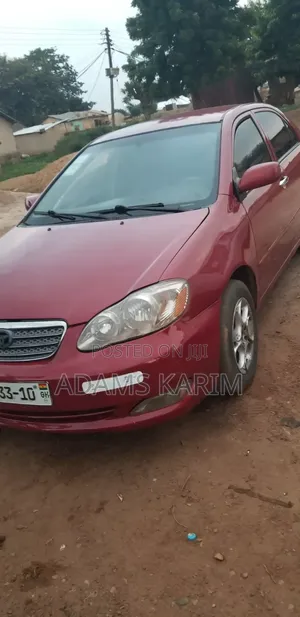 Toyota Corolla 2007 Red