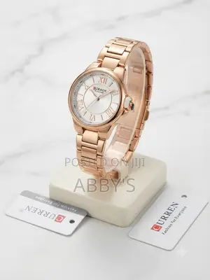Exquisite Rosegold Curren Watch