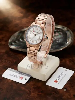 Exquisite Rosegold Curren Watch