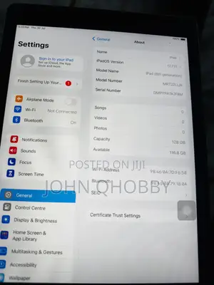 Apple iPad 9.7 128 GB Gray