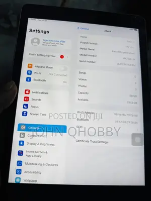 Apple iPad 9.7 128 GB Gray