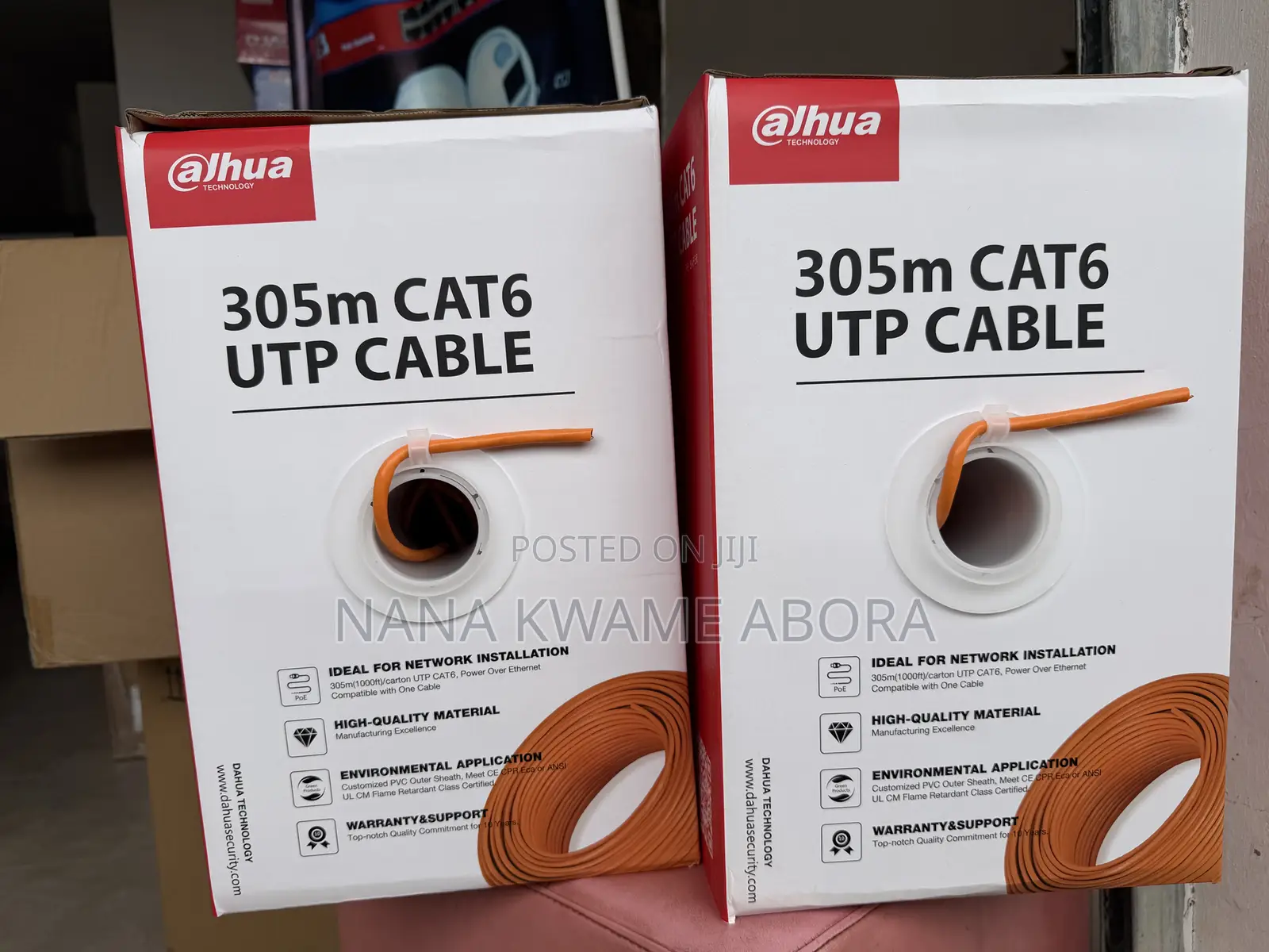 Dahua Cat 6 Cable Full Copper UTP