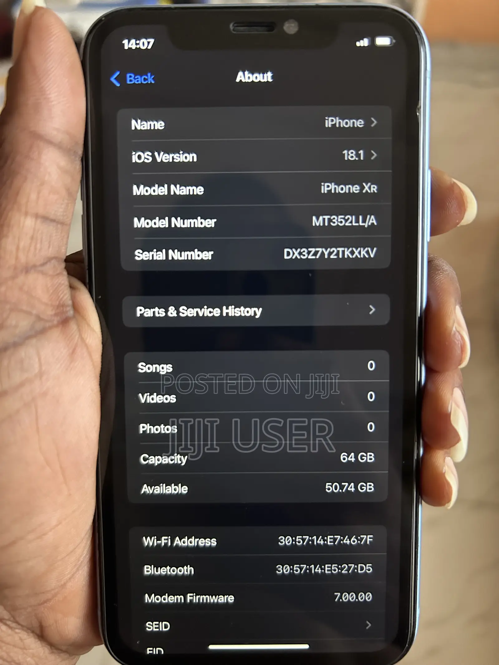 Apple iPhone XR 64 GB Blue