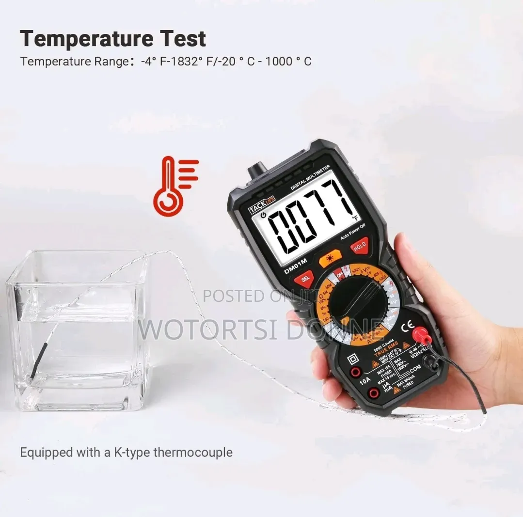 Tacklife Digital Multimeter 6000