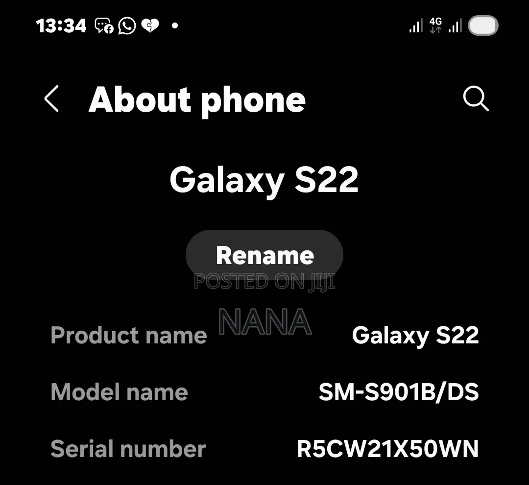 Samsung Galaxy S22 5G 256 GB Purple