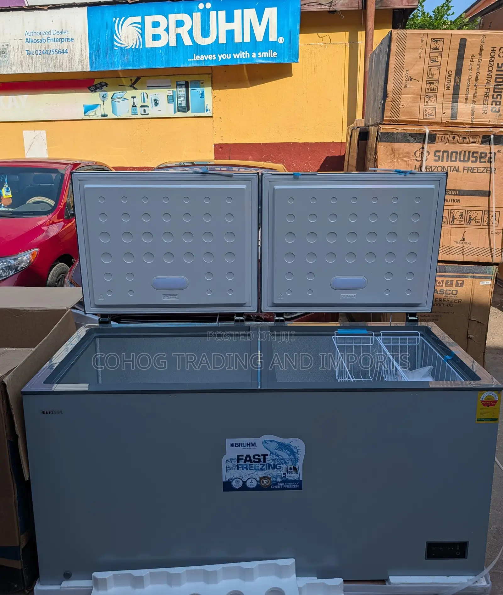 BRUHM 510 Chest Freezer 508 Litres
