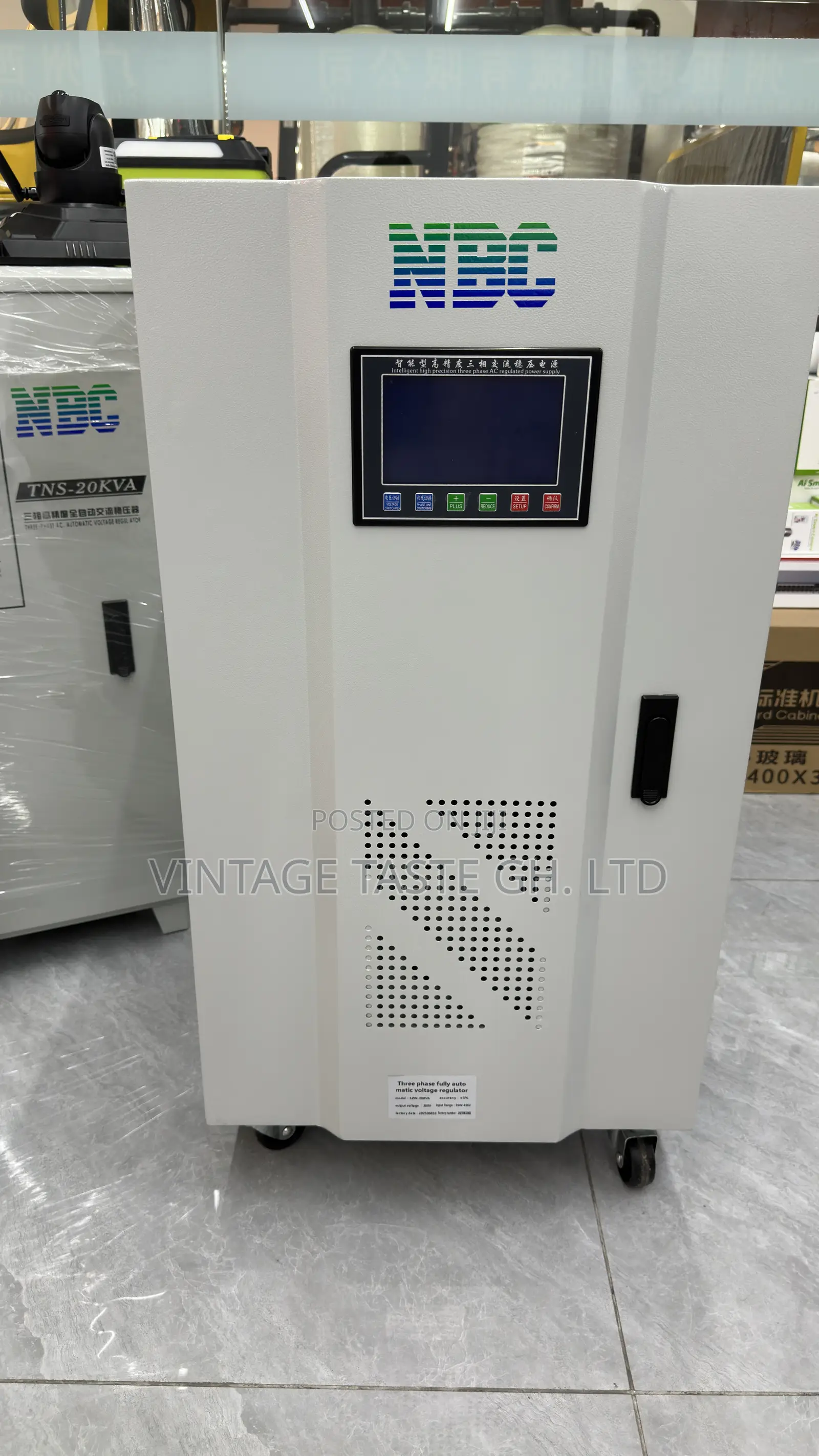 NBC 20 Kva Three Phase Voltage Regulators