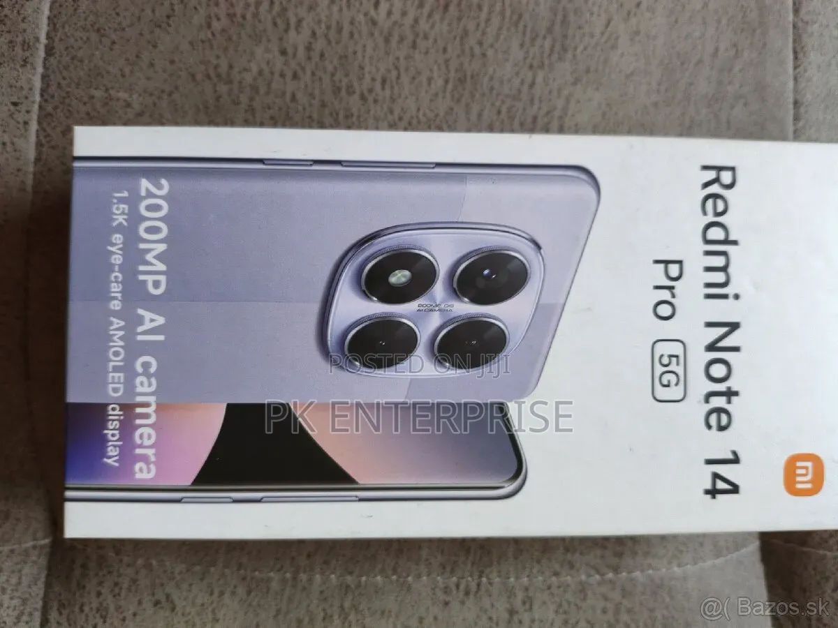 New Xiaomi Redmi Note 14 Pro 5G 512 GB Black