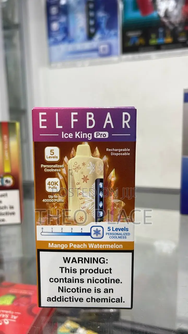ELFBAR Ice King Pro Disposable Vape 40,000 Puffs | Rechargeable |