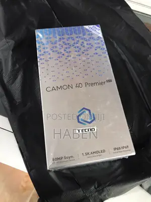 New Tecno Camon 40 Premier 5G 256 GB Black