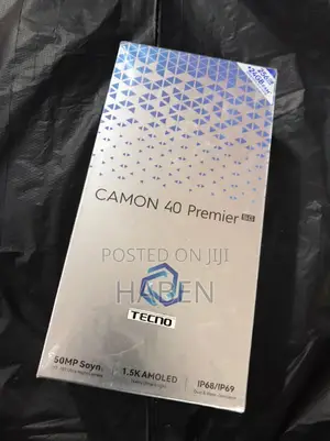 New Tecno Camon 40 Premier 5G 256 GB Black