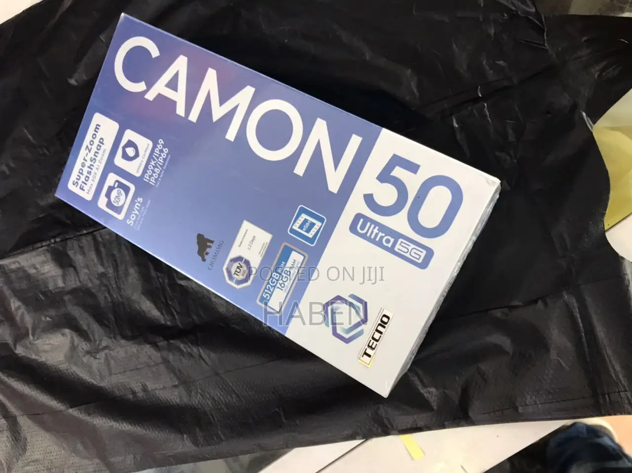 New Tecno Camon 50 Ultra 512 GB Blue