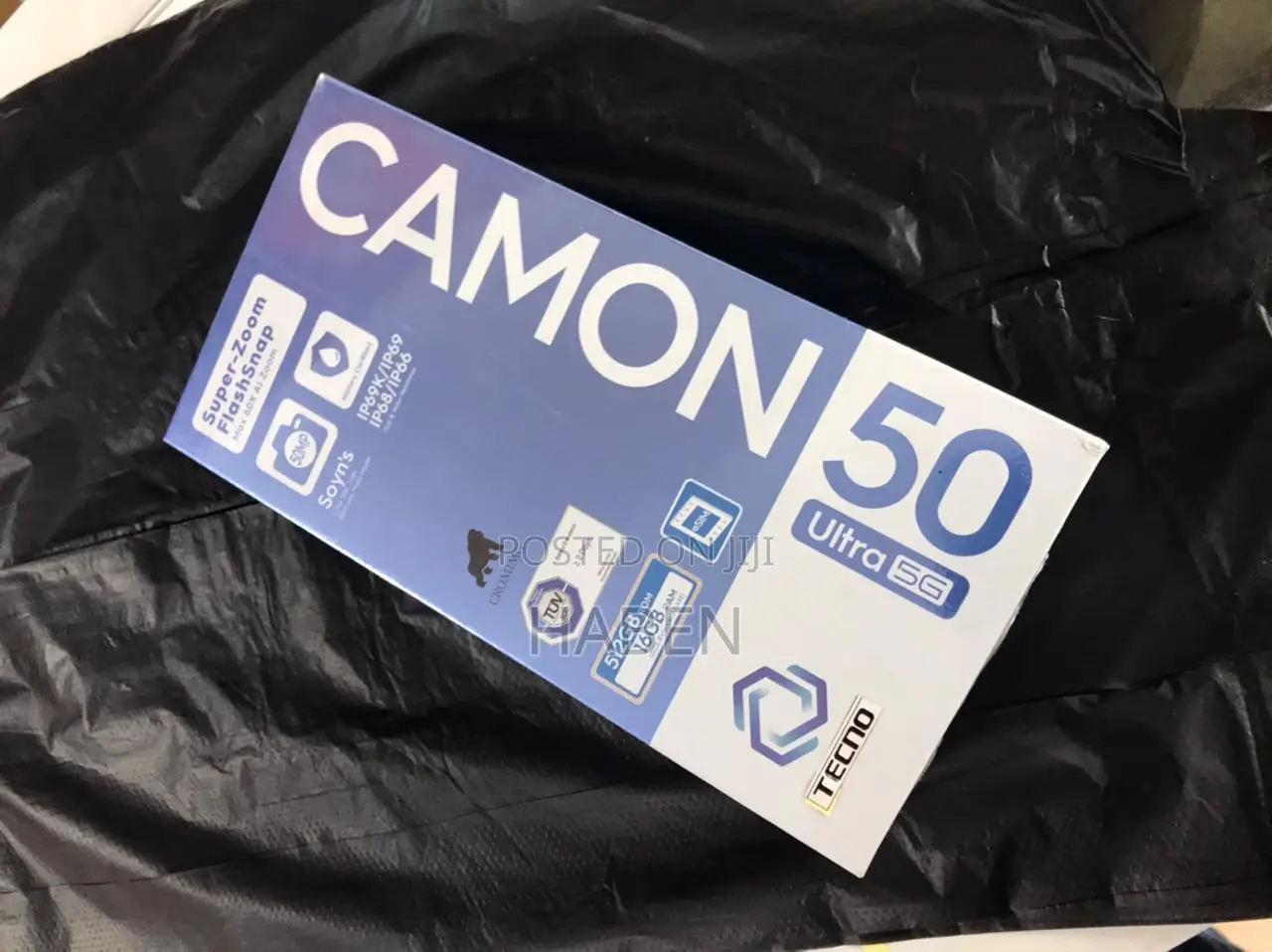 New Tecno Camon 50 Ultra 512 GB Blue