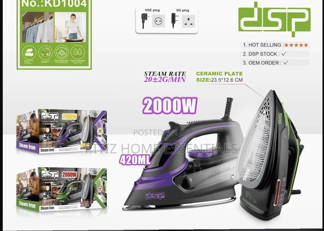 DSP Steam Iron