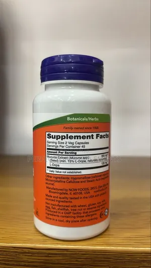 Dopa Mucuna Veg Capsules Brain Support*