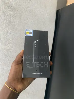 New Samsung Galaxy S25 FE 128 GB Black