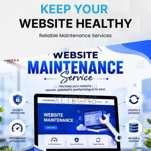 Website Maintenance, Updates Technical Support Services