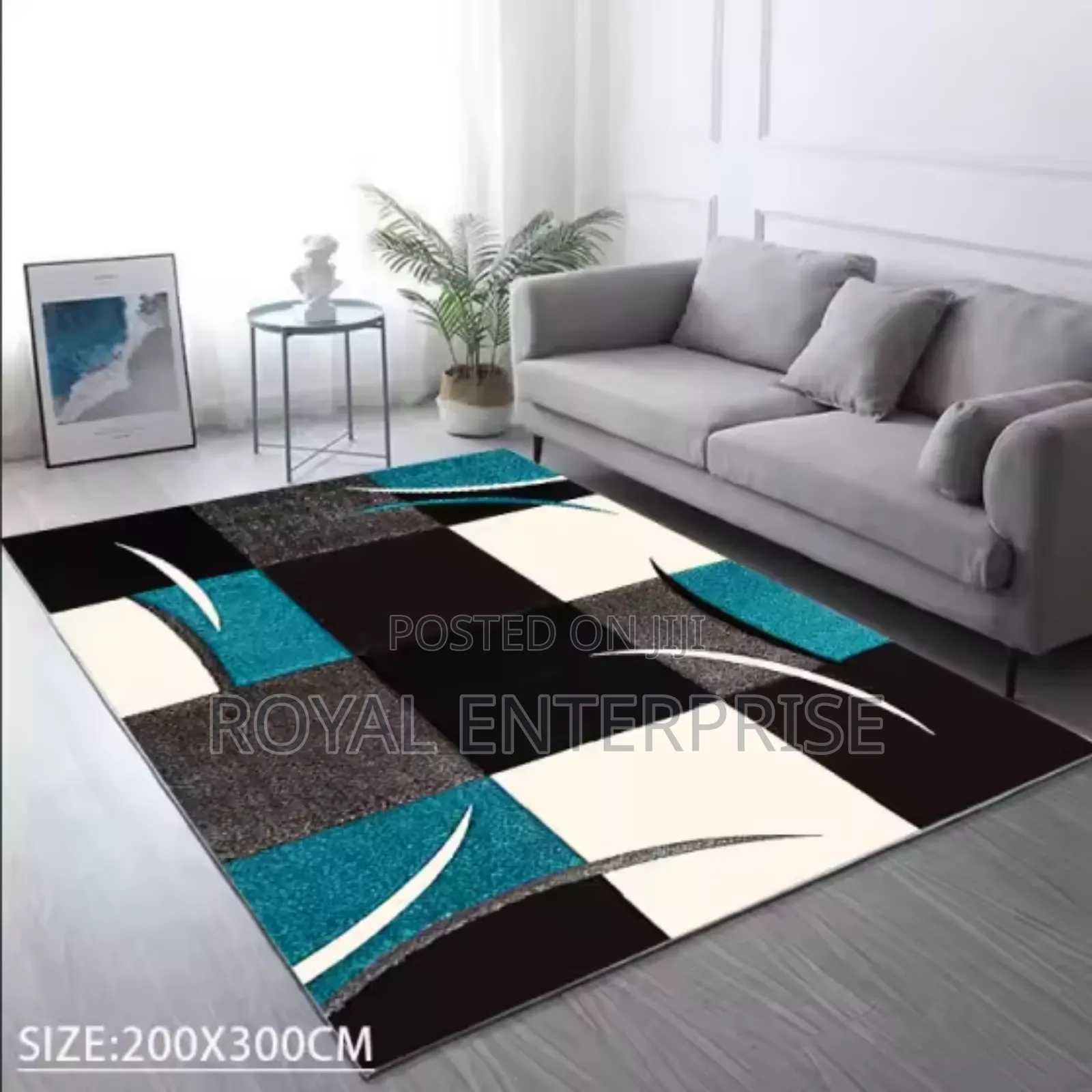 3d Crystal Velvet Carpet: Softness Underfoot ( 200/300cm )