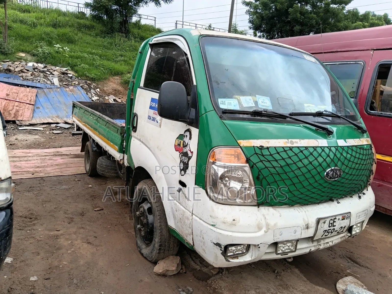 Registered 2021 Kia Bongo 3