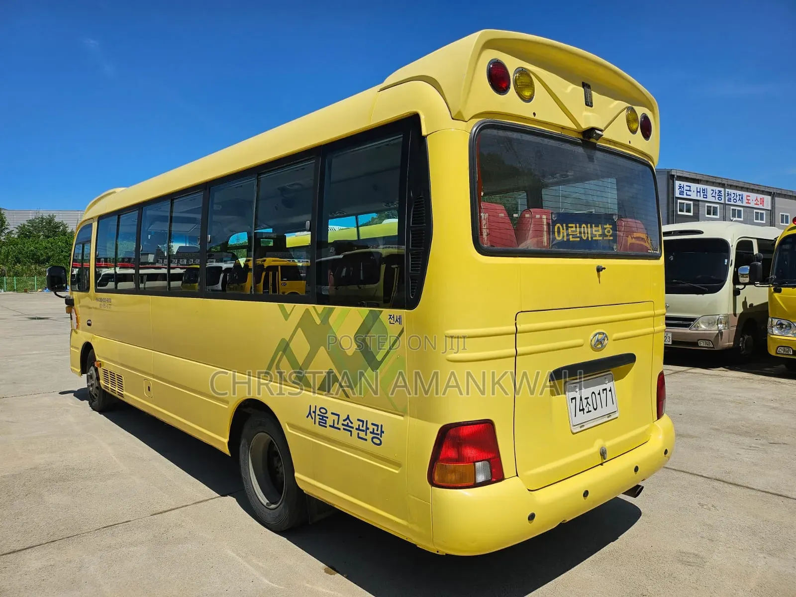 New Hyundai County 2012 Yellow