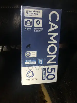 New Tecno Camon 50 Ultra 512 GB Black