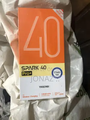 New Tecno Spark 40 Pro+ 256 GB Black