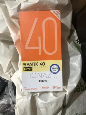 New Tecno Spark 40 Pro+ 256 GB Black