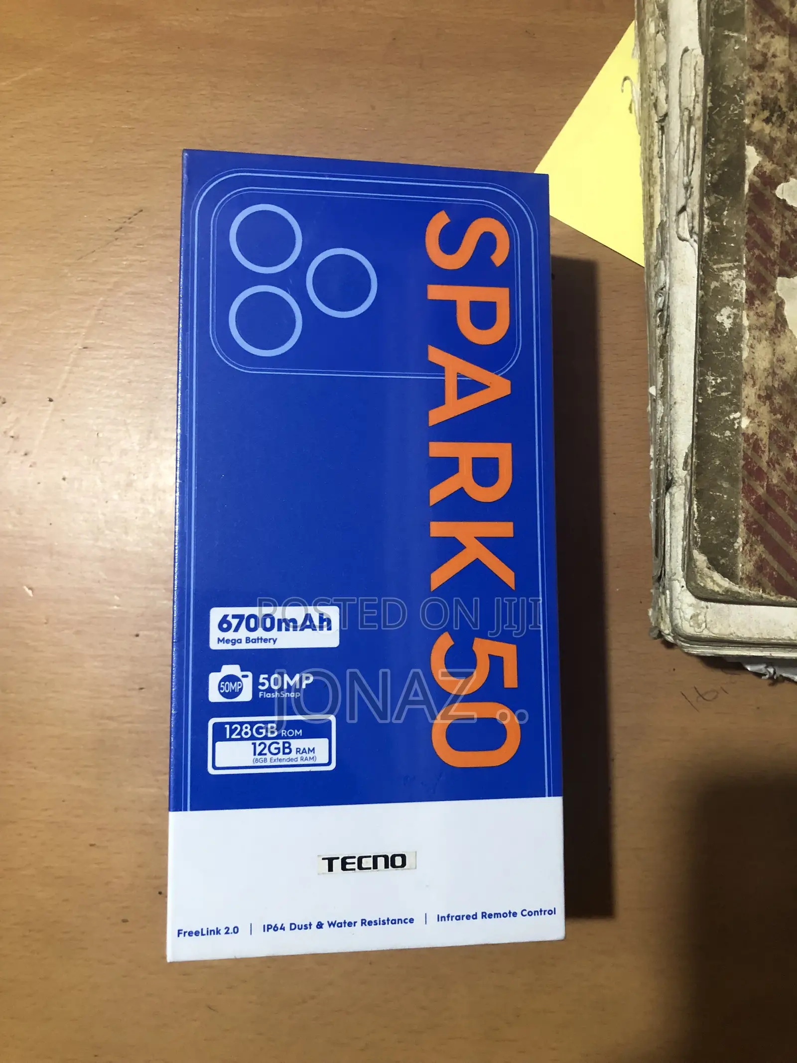 New Tecno Spark 50 128 GB Black
