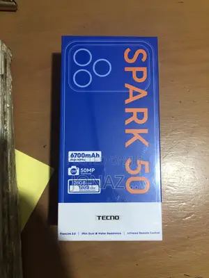 New Tecno Spark 50 128 GB Black