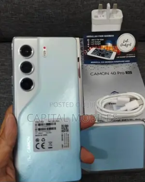 New Tecno Camon 40 Pro 5G 256 GB Blue