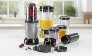 Gourmetmaxx Mr. Magic 5 in 1 Blender and Smoothie Maker With 400-Watt