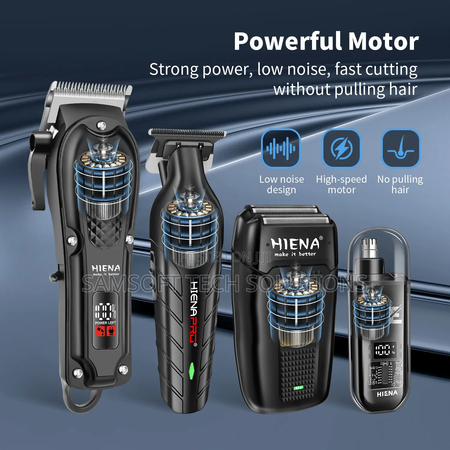 Hair Clipper and Trimmer Set