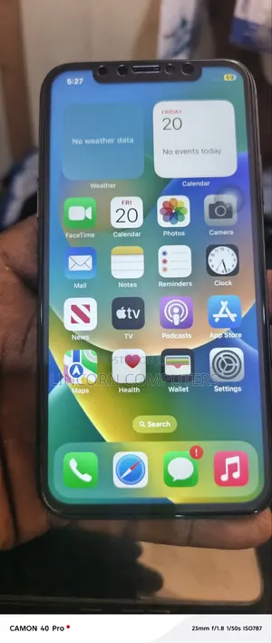Apple iPhone X 64 GB Black