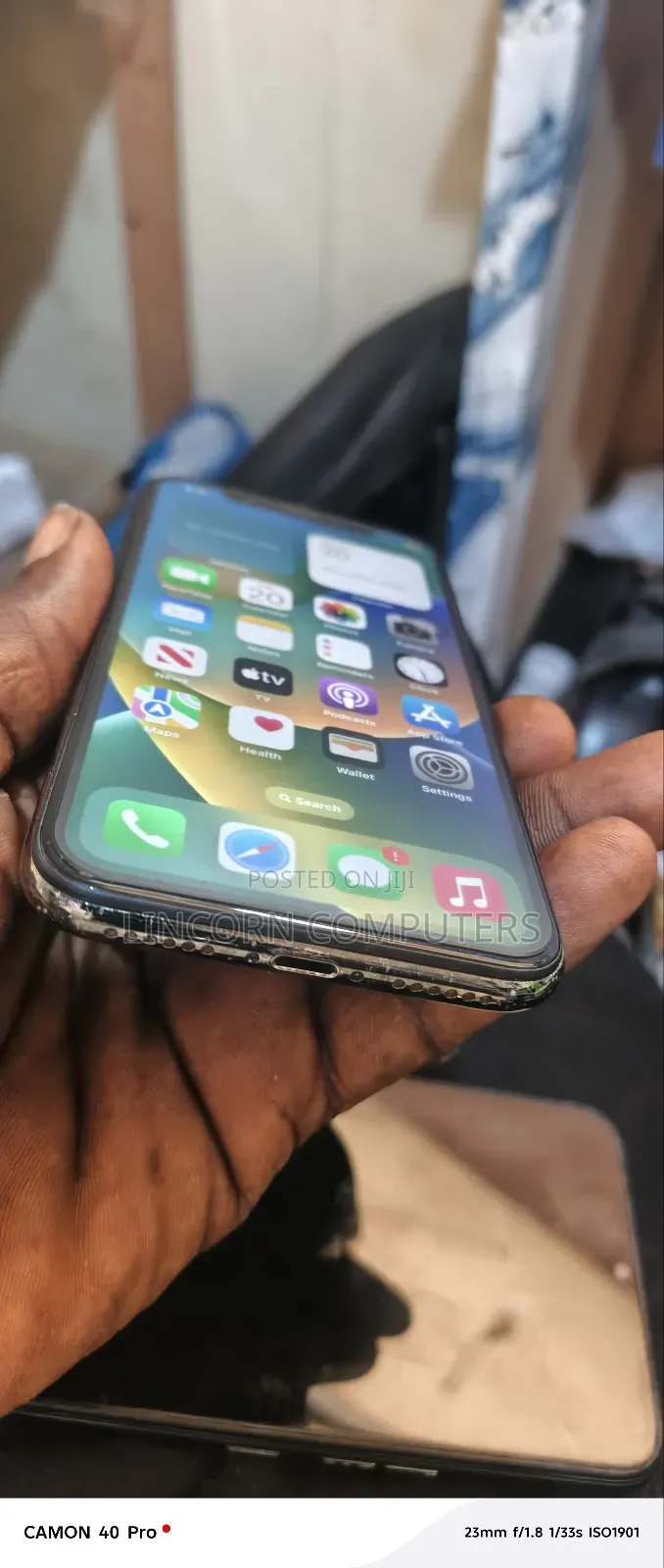 Apple iPhone X 64 GB Black