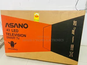 Frameless Ultra HD Asano 43-Inch Smart TV